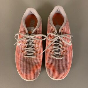 Nike Running Shoes Women's Flex‎ RN 2017 Lightweight Athletic Coral & Gray 10